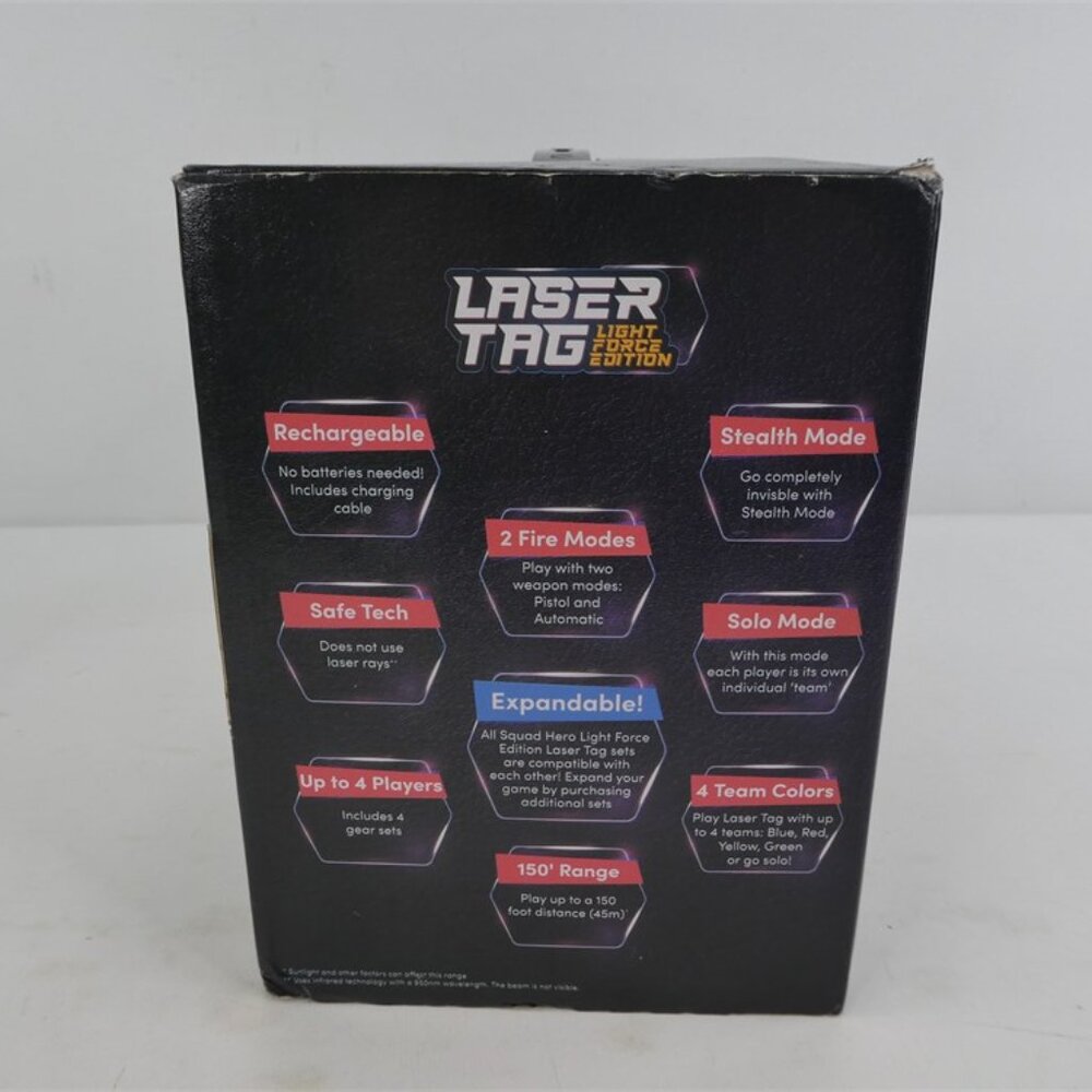 Laser Tag Squad Hero SH-009 Rechargeable Laser Tag Guns Set of 4 - Picture 5 of 6